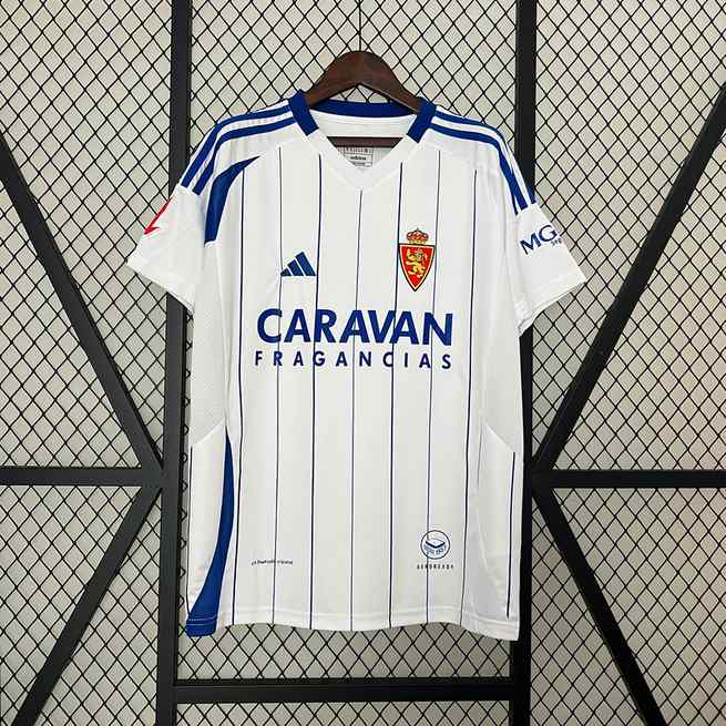 24-25 Zaragoza home soccer jersey