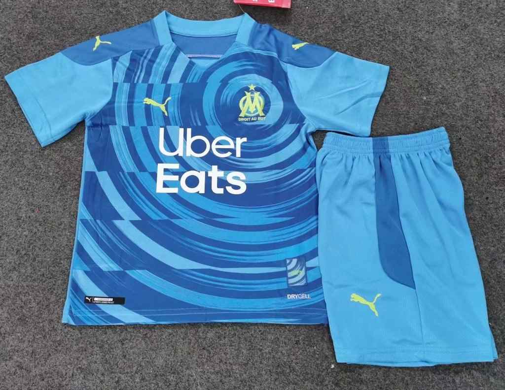 Ensemble de football enfant 20-21 Mar_seille — Troisième maillot