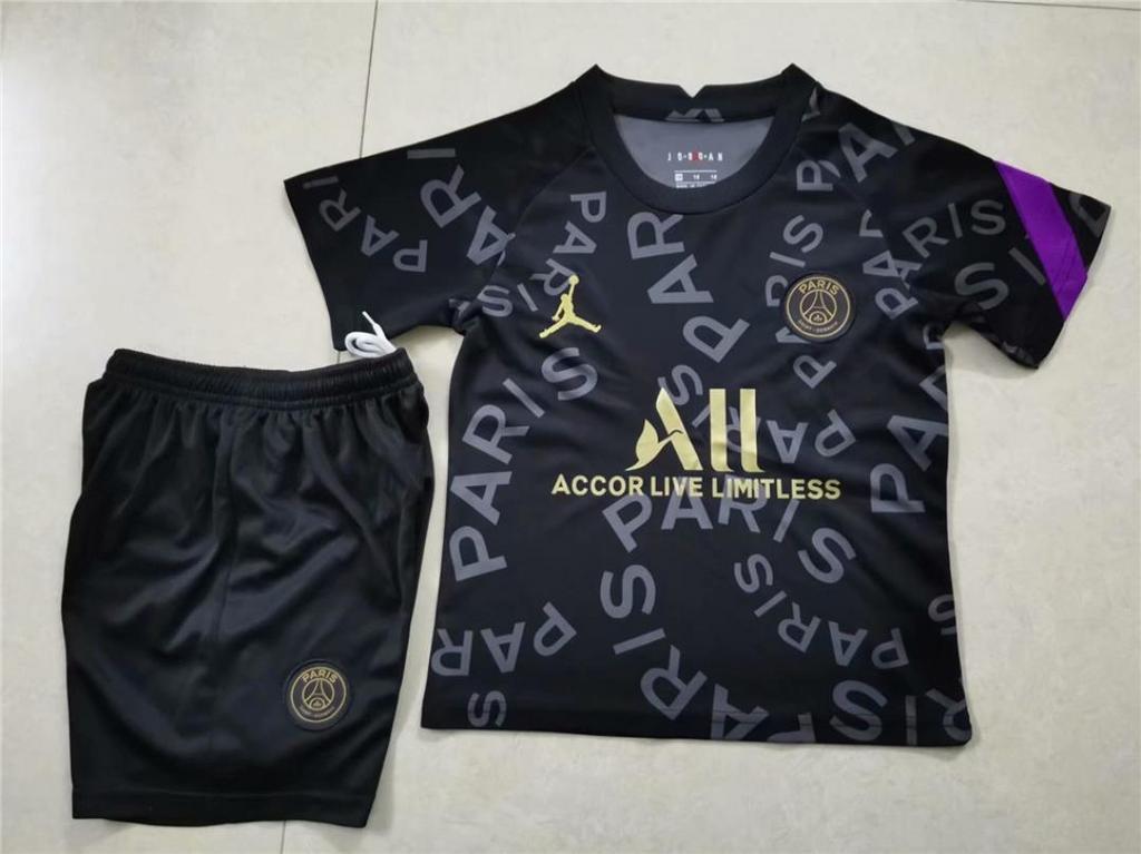 20-21 P_S_G black training kids kit
