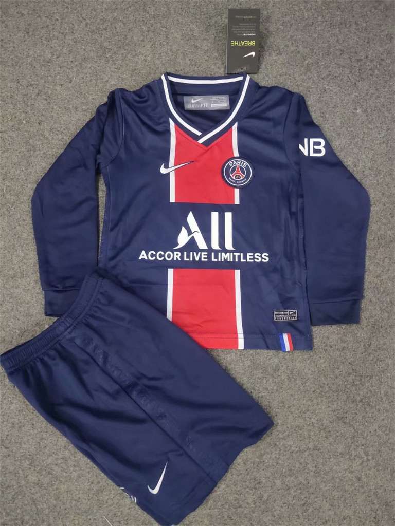 20-21 P_S_G home long sleeve kids kit