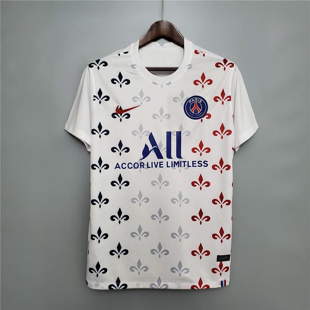 20-21 P_S_G white training shirt