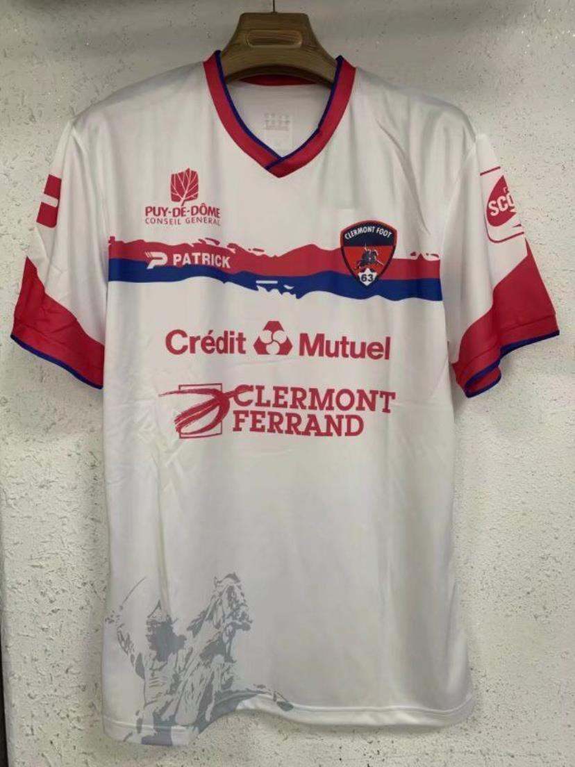 21-22 Clermont white away