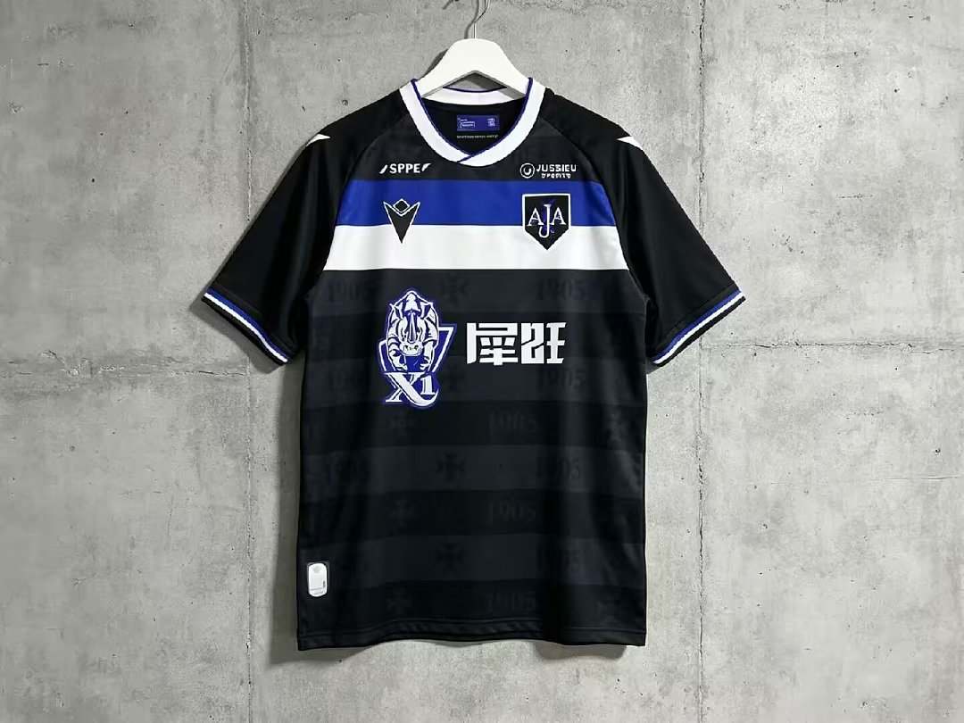 2026/27 AJ Auxerre Black Away Soccer Jersey S-XXL