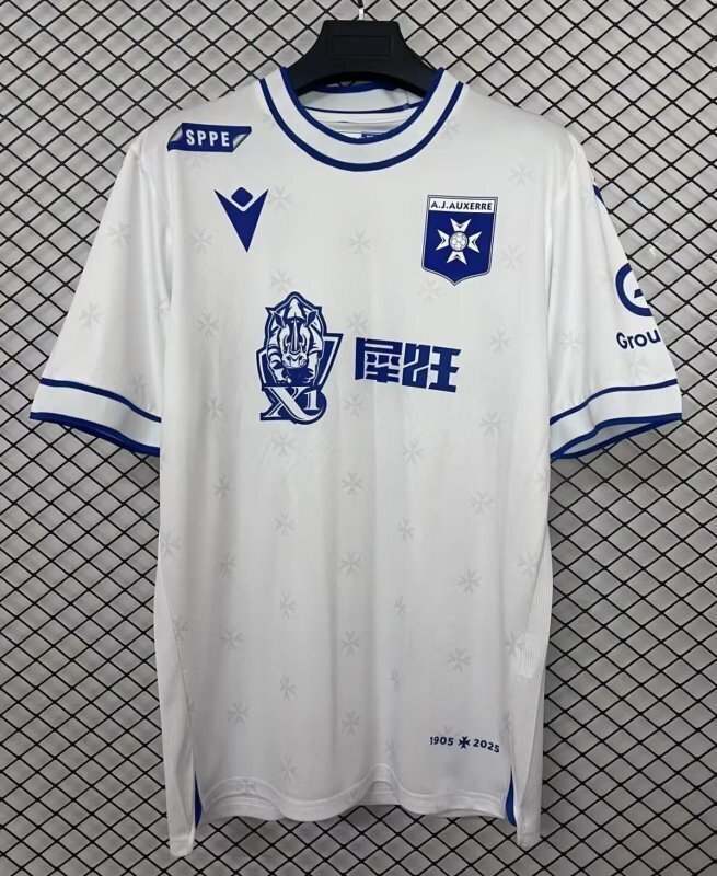 AJ Auxerre 2025/26 Home Jersey size S-2XL