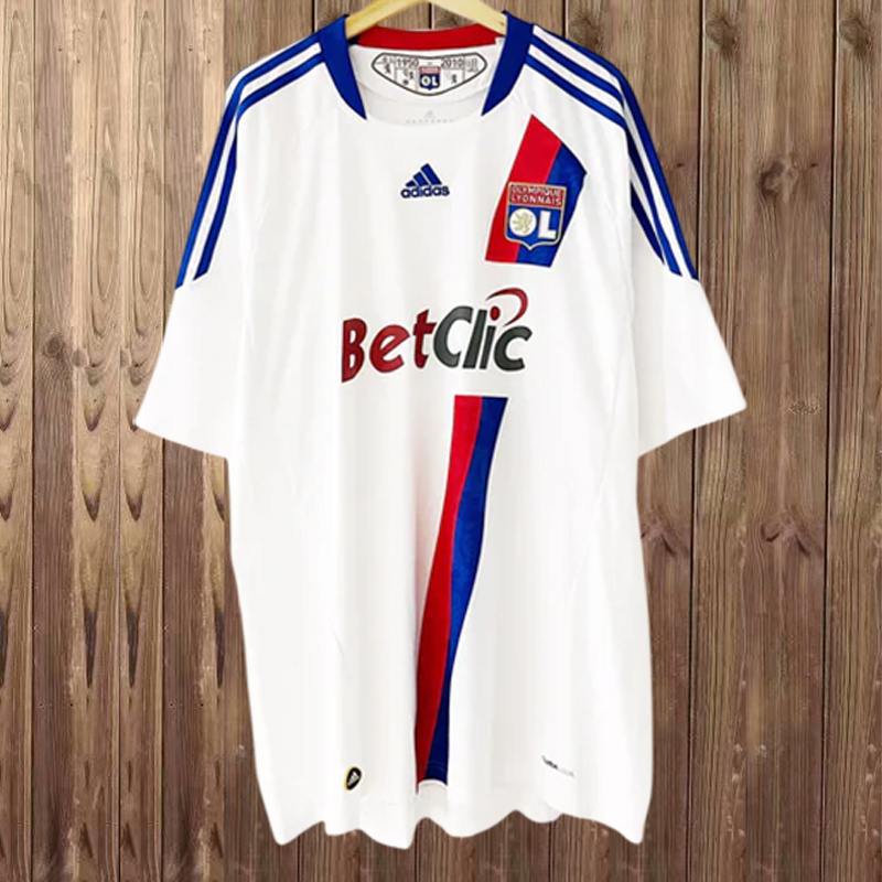 Maillot de football 10-11 Lyon — Domicile · Rétro