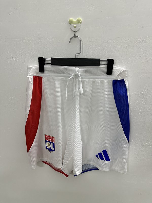 24-25 Lyon home player version shorts