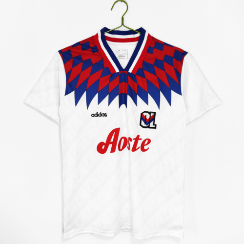 Maillot de football lympique Lyon — 1995-96 · Domicile · Rétro · tailles S–2XL