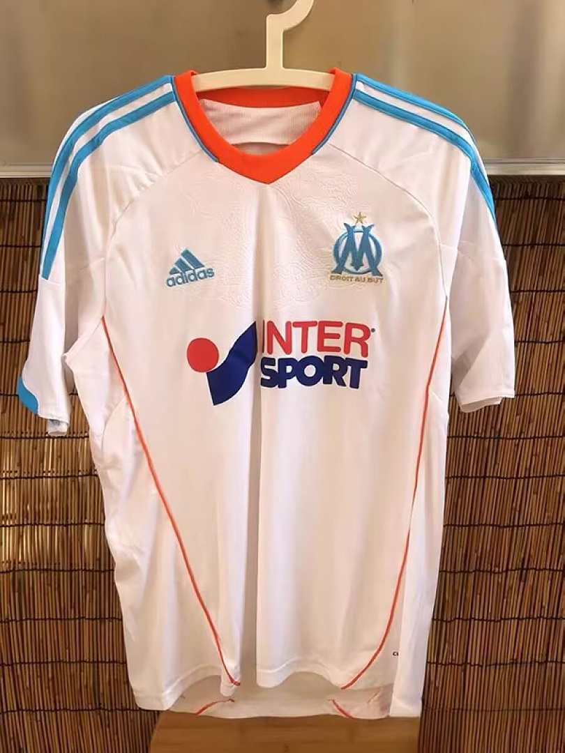 2012/13 Olympique de Marseille Home Retro Soccer Jersey S-2XL