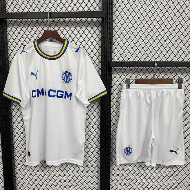 2026/27 Marseille Home Adult Soccer Jersey Suit S-2XL