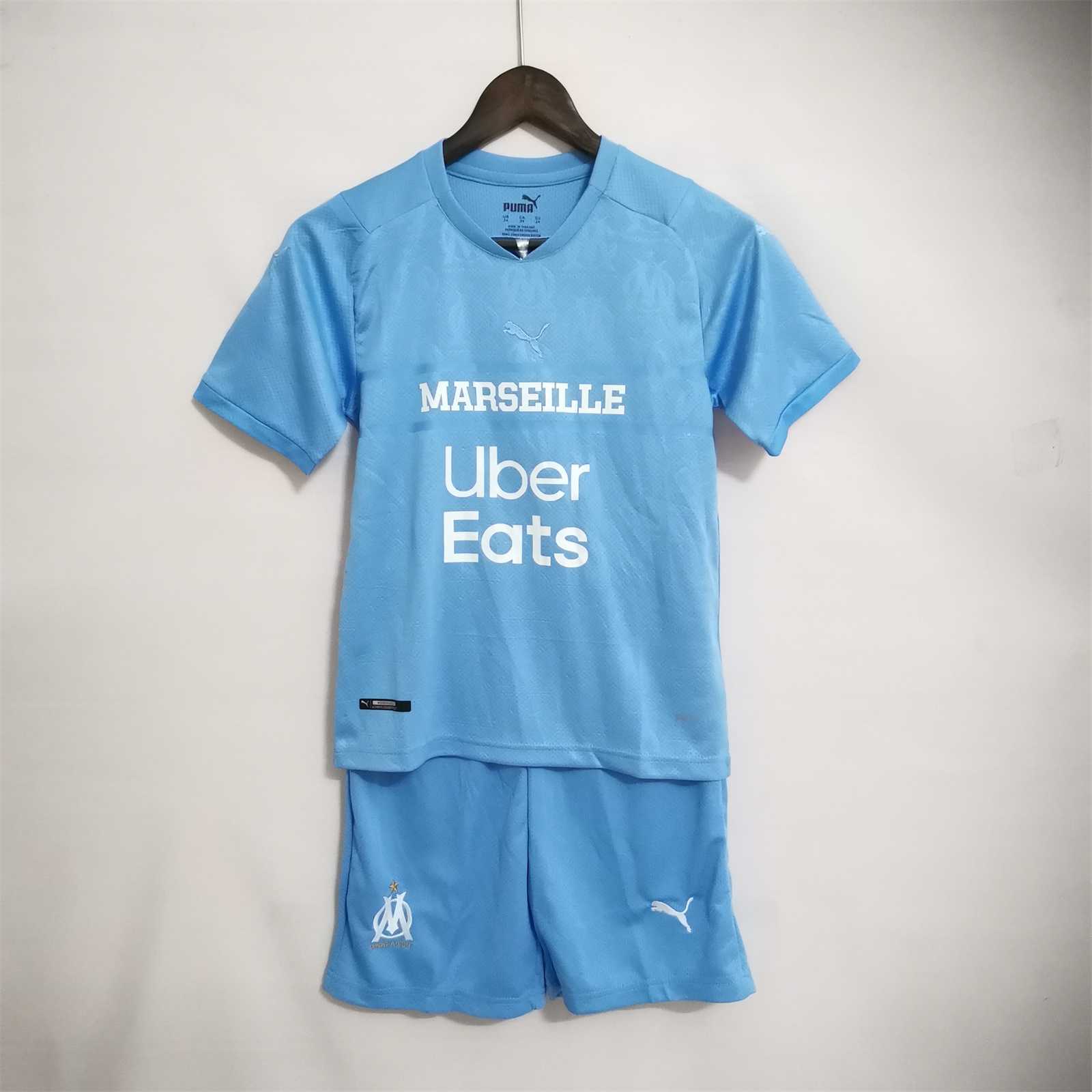 21-22 Marseille third kids kit