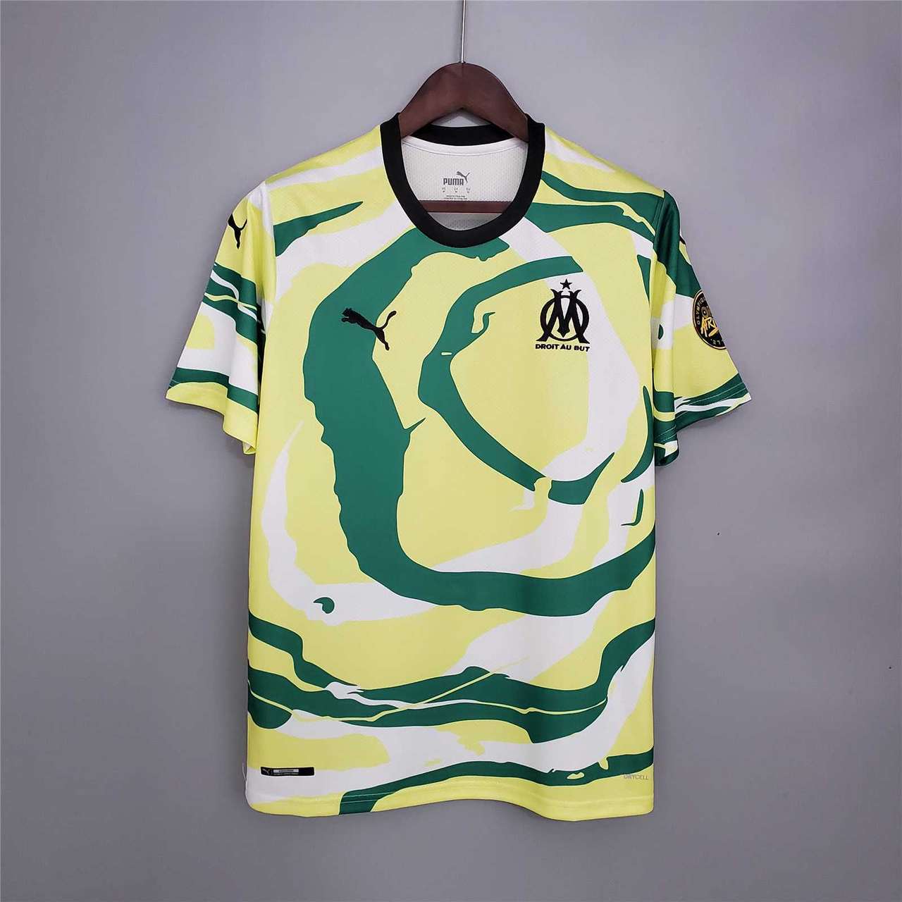 21-22 Olympique Marseille "OM Africa" Special Edition white yellow green