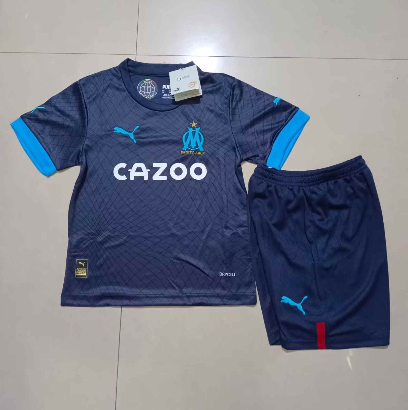 Ensemble de football enfant 22-23 Marseille — Extérieur
