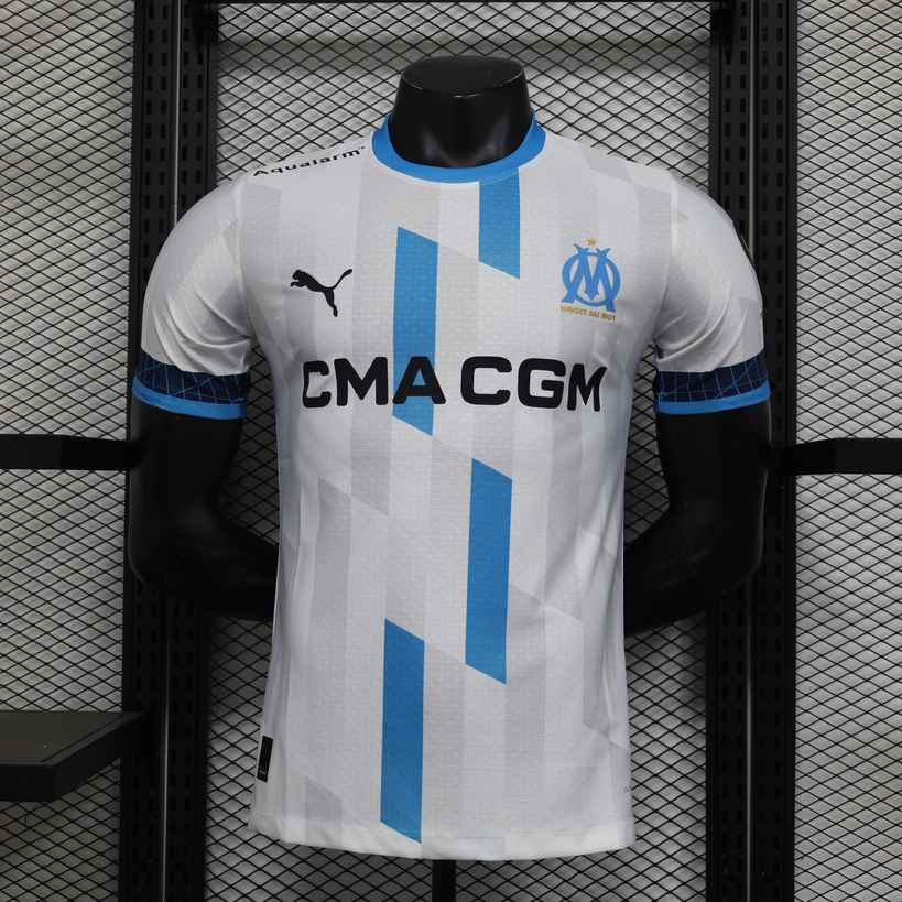 Maillot de football 24-25 Marseille — Domicile · Version joueur