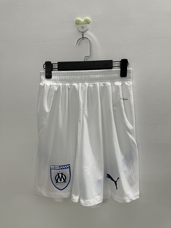24-25 Marseille home player version shorts