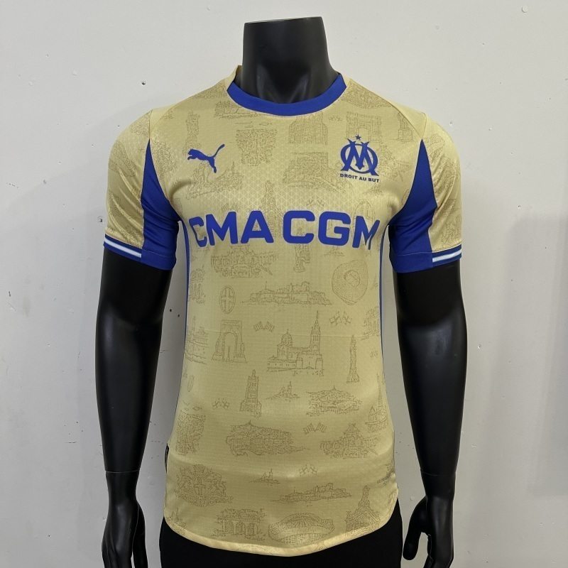 Olympique Marseille 2025/26 Player Edition fourth Away Jersey