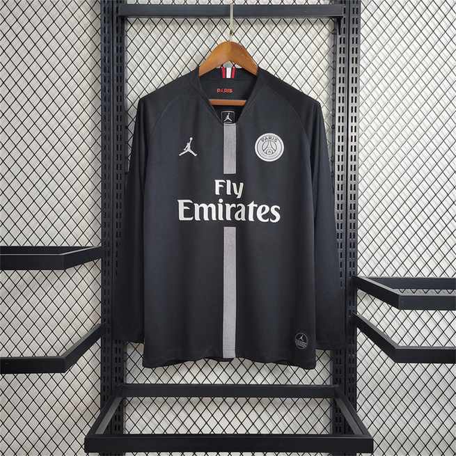 18-19 PSG Black Champions League Long sleeves