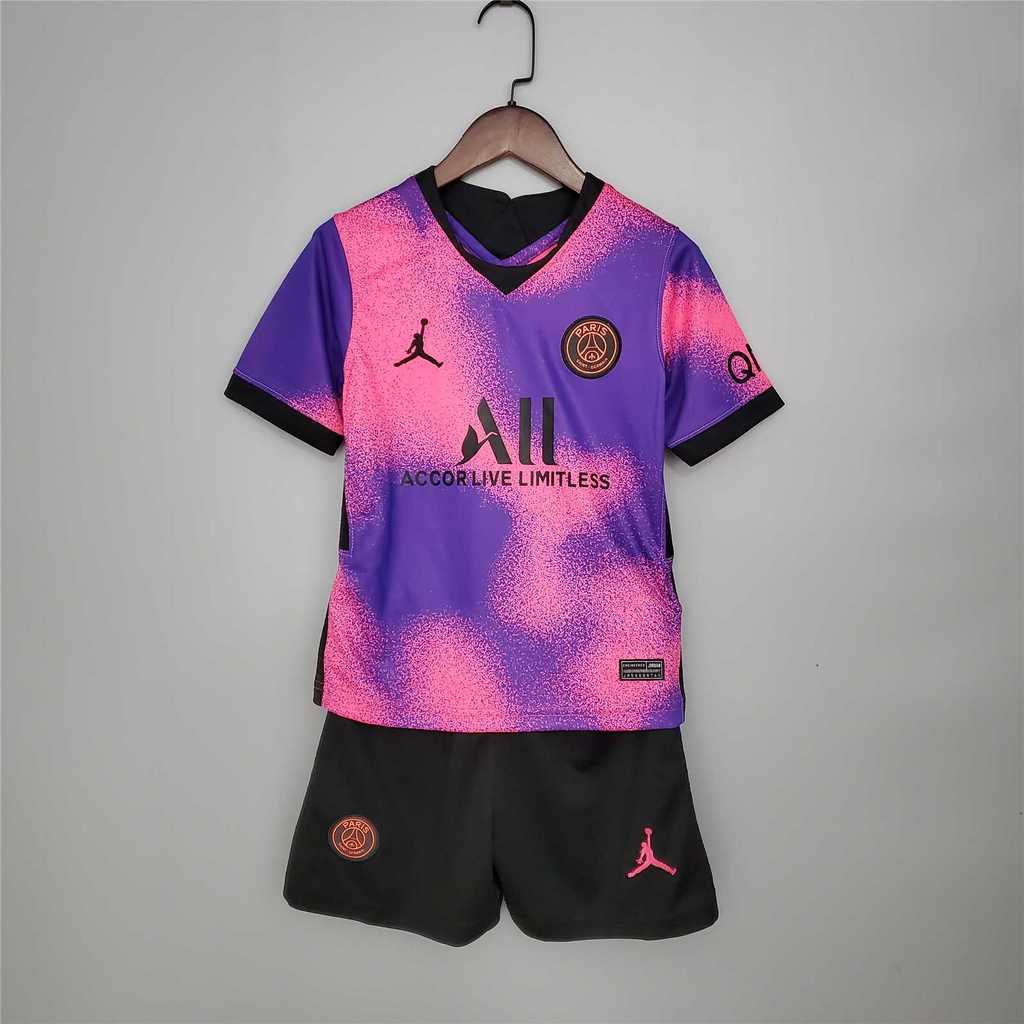 20-21 PSG fourth kids kit
