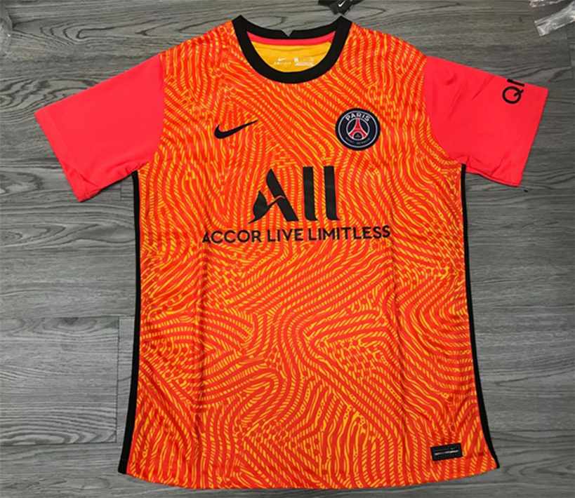 20-21 PSG orange goalkeeper