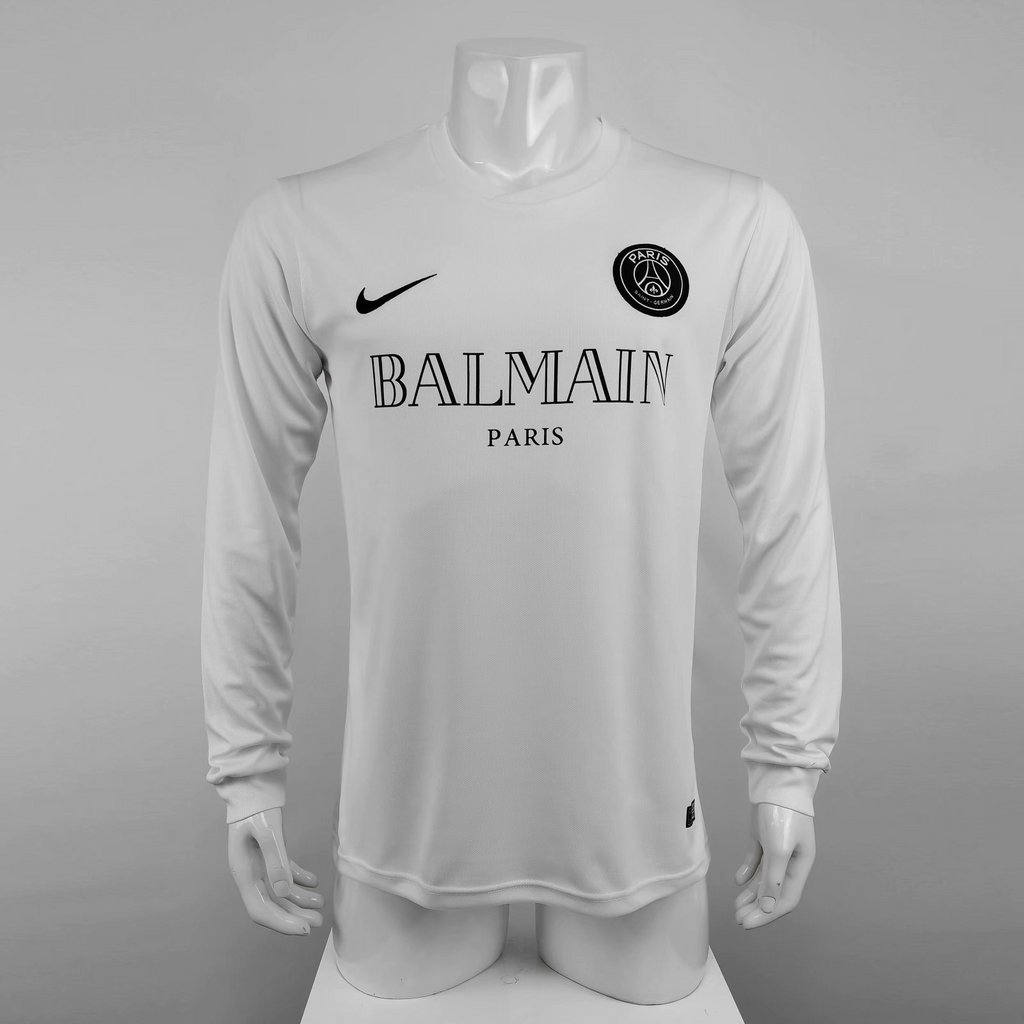 20-21 PSG white training suit long sleeves