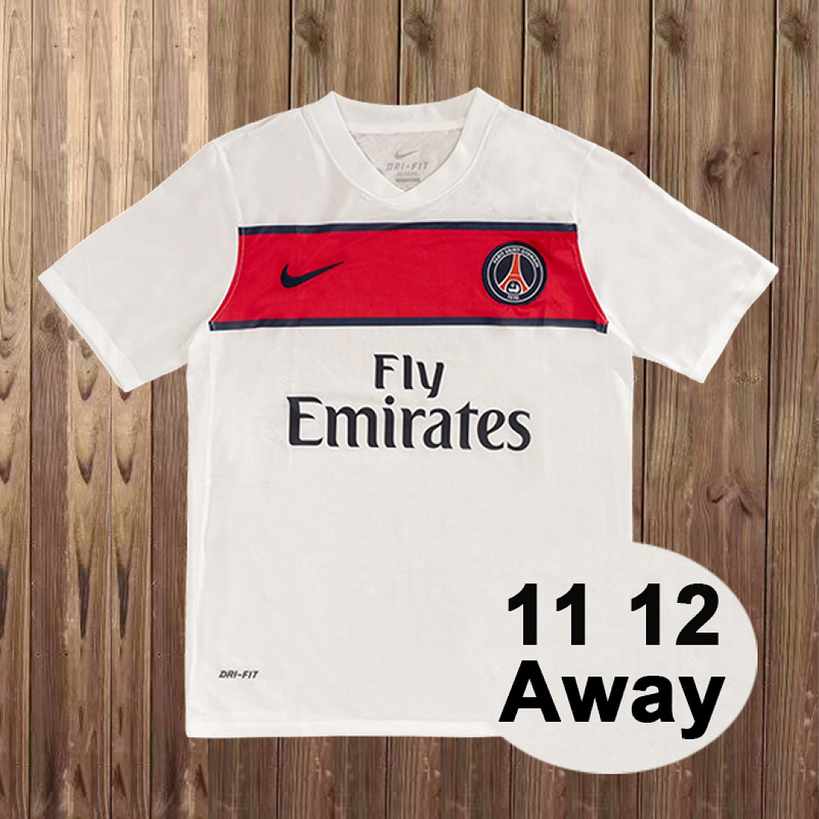 2011/12 PSG Away Retro Soccer Jersey S-2XL
