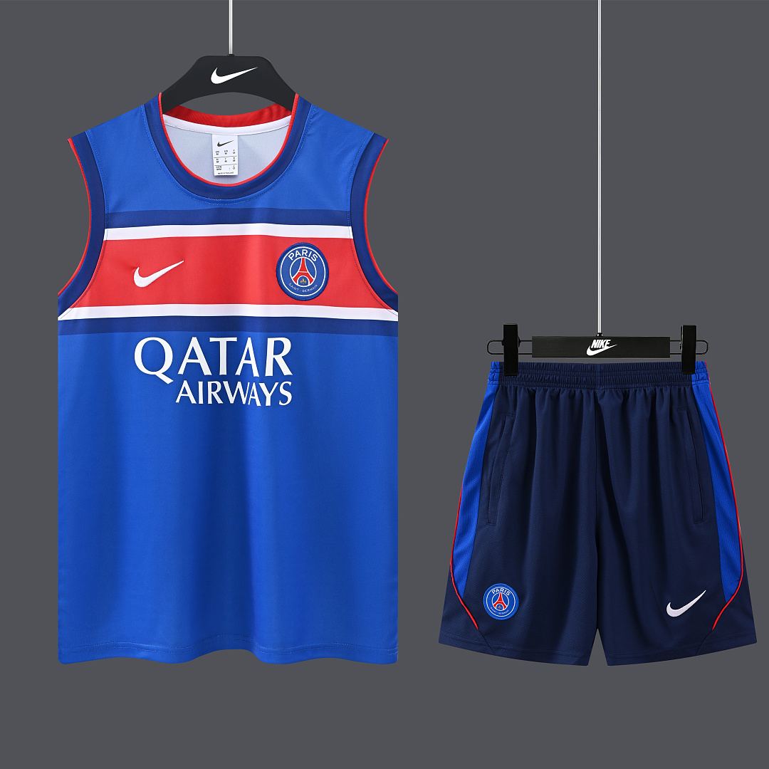 2026/27 PSG Blue Vest Suit S-2XL
