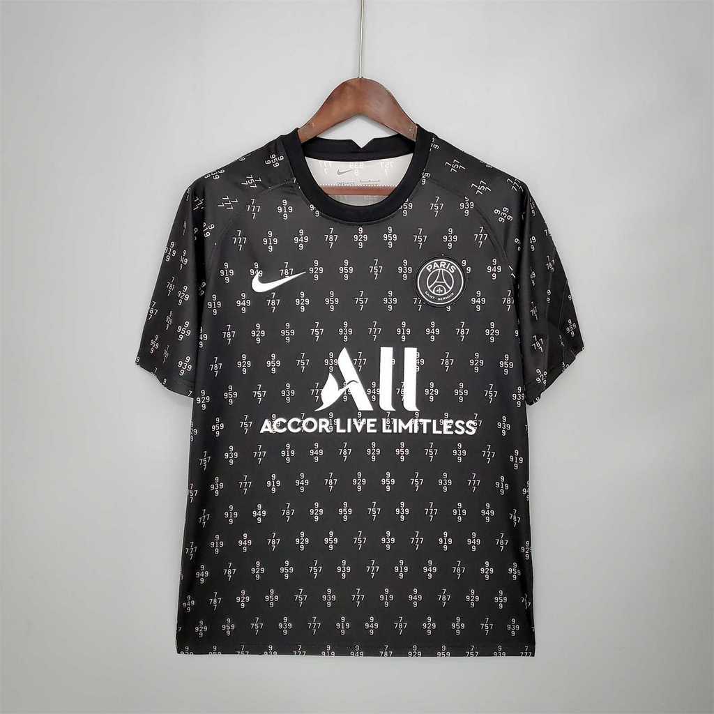 21-22 PSG Jordan black Training Suit