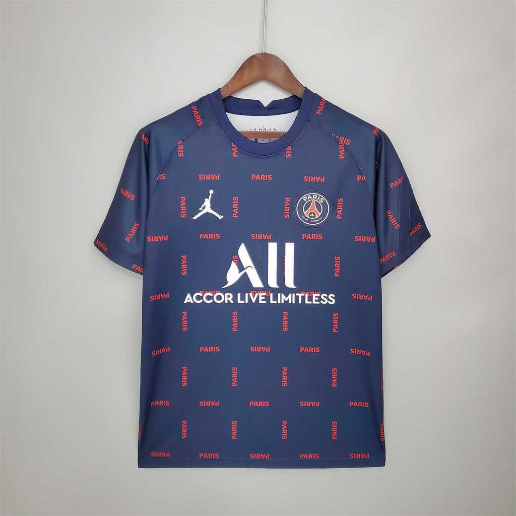 21-22 PSG Jordan royal blue Training Suit