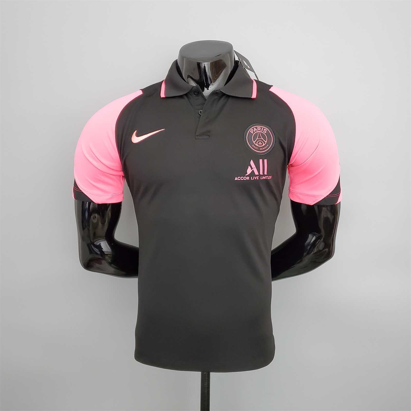 21-22 PSG black pink POLO