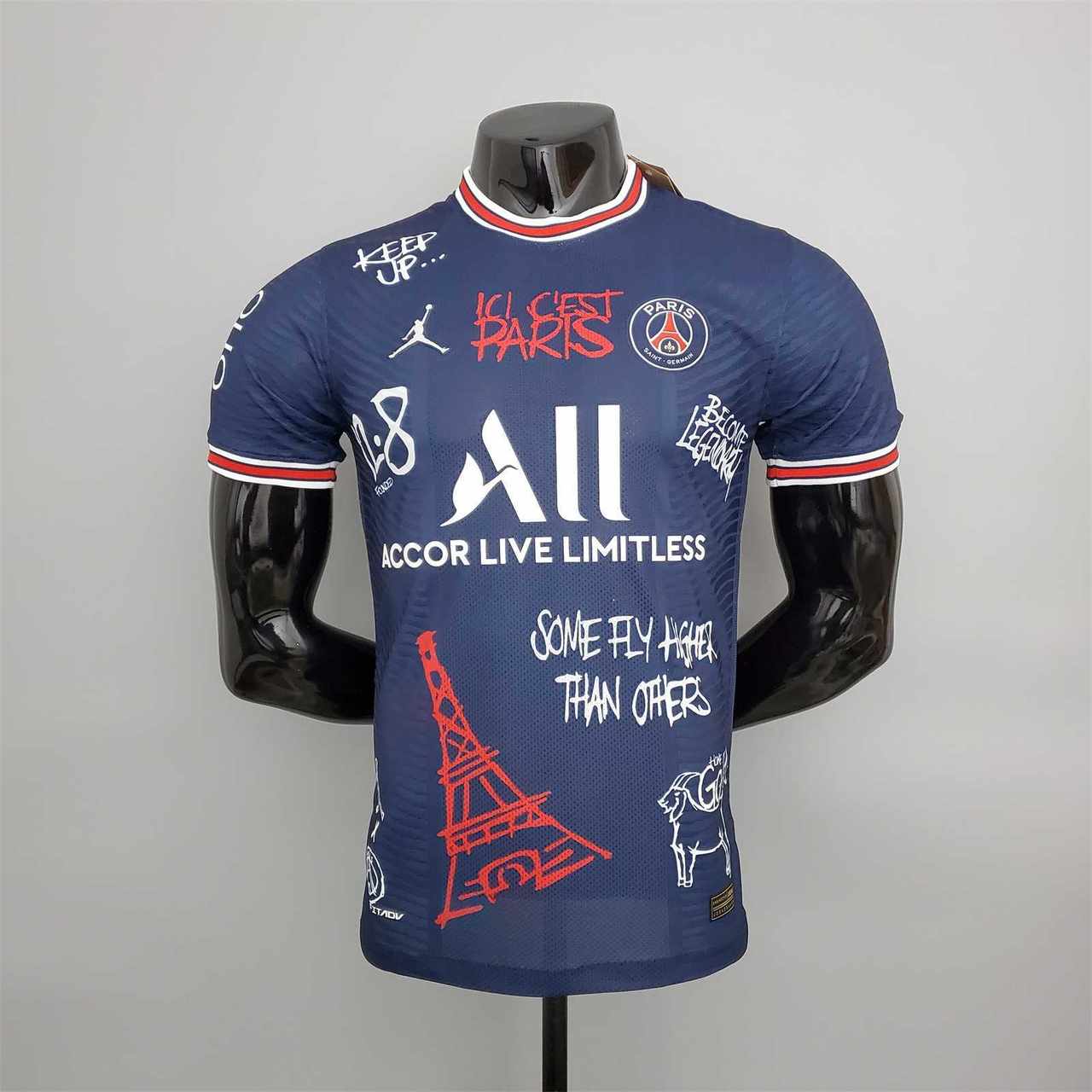 21-22 PSG commemorative edition home player version