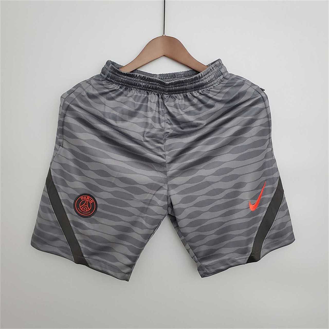 21-22 PSG training suit shorts black gray