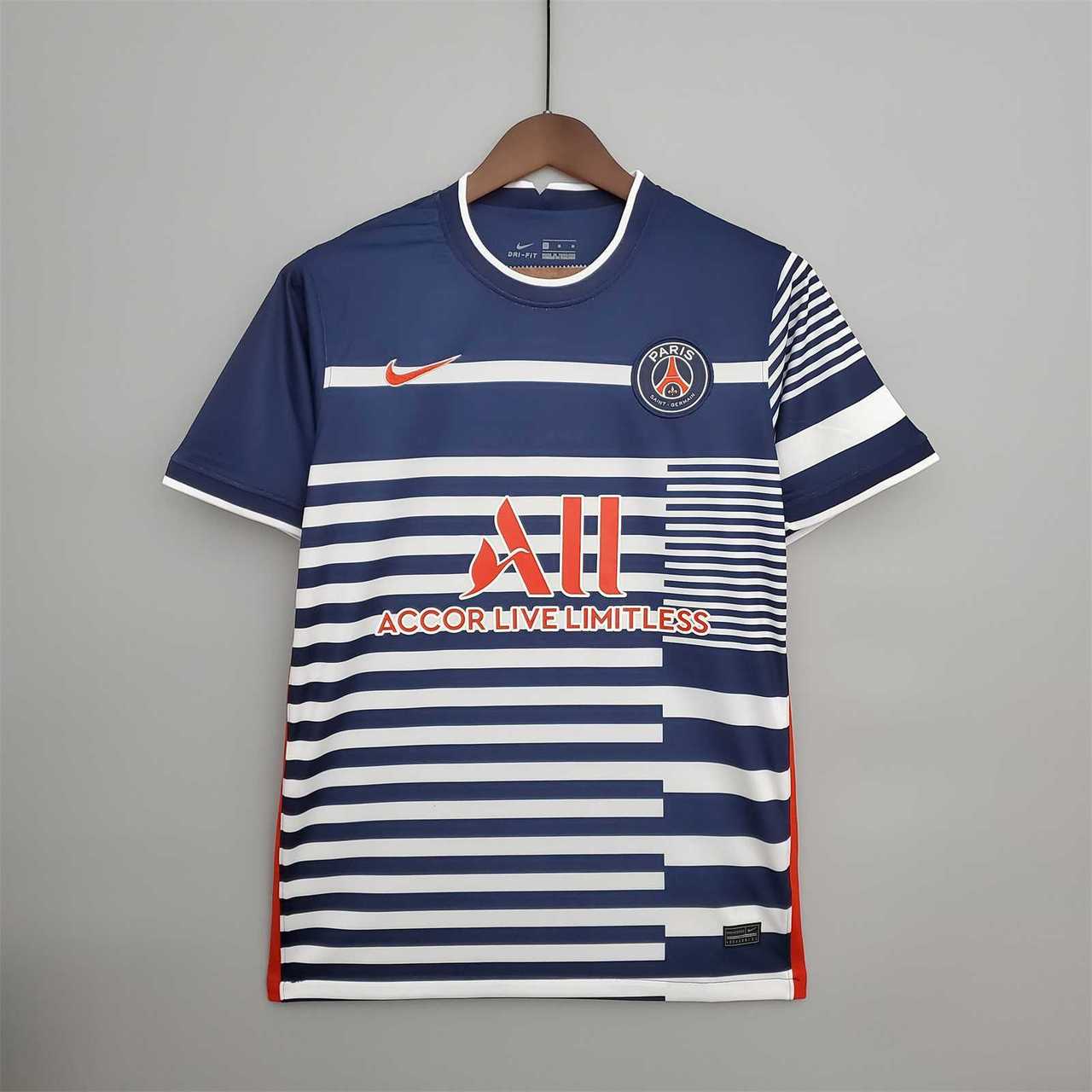 21-22 PSG training suit white and blue