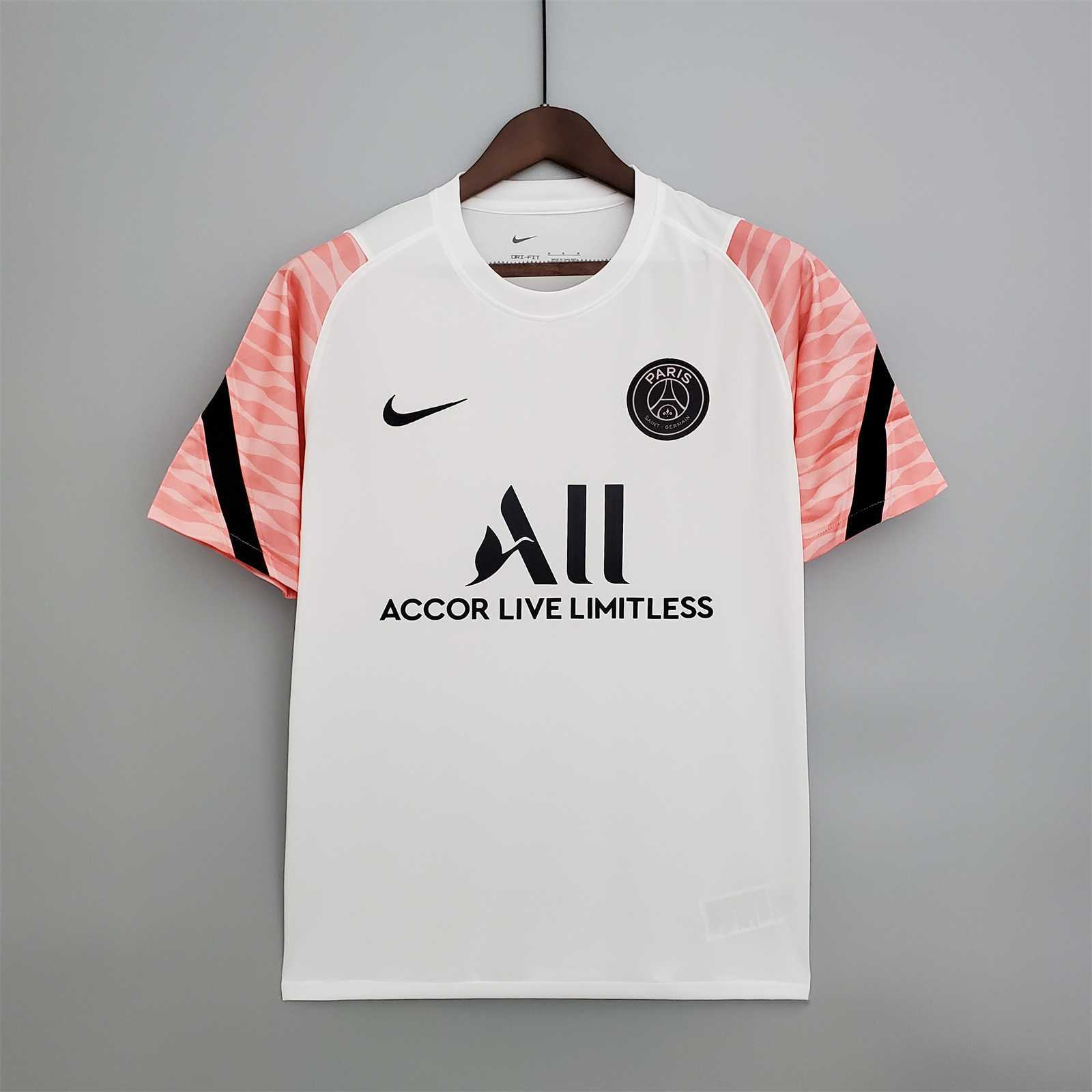 21-22 PSG training suit white pink