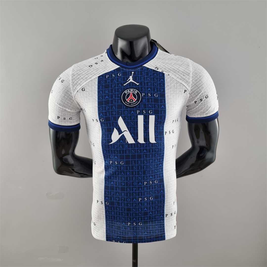 22-23 PSG special edition white and blue player version
