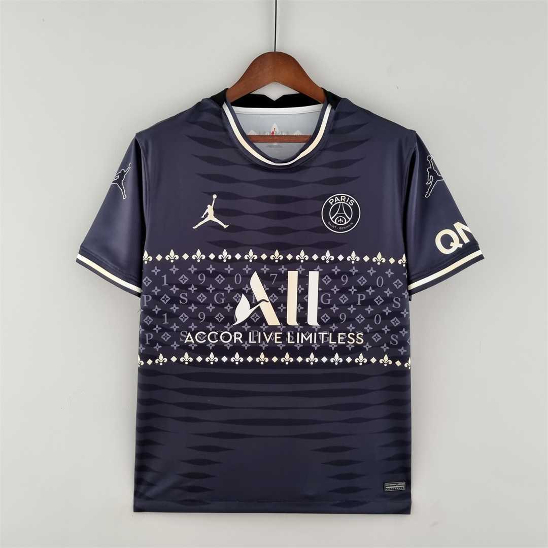 22-23 PSG training suit black and gray