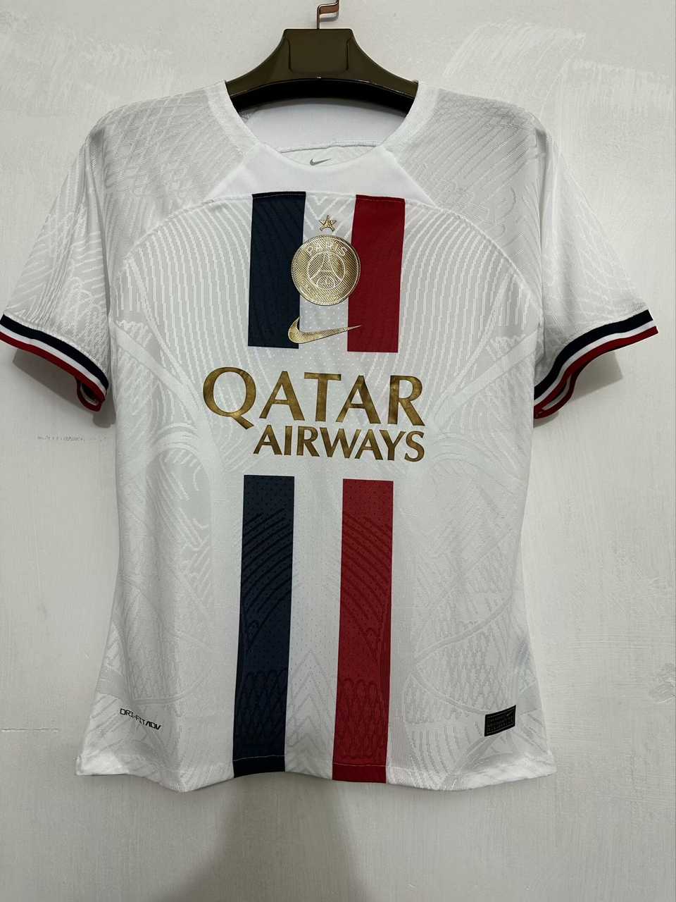 23-24 PSG white player version jersey
