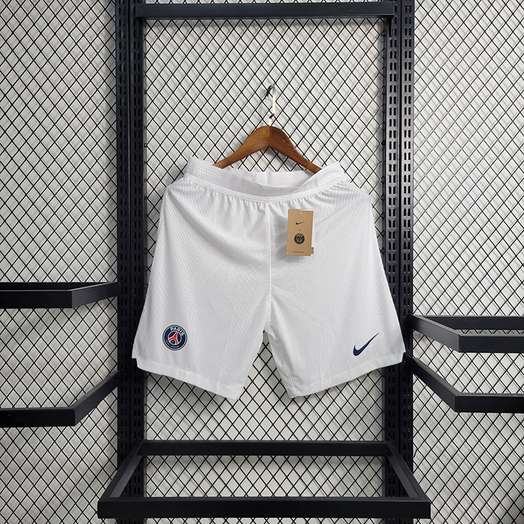 23-24 Player Shorts PSG White Size S-3XL