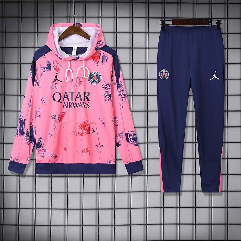 Sweat à capuche 24-25 PSG rose