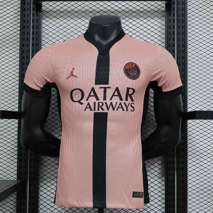 24-25 PSG away pink player version jersey
