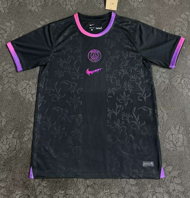 24-25 PSG black training jersey