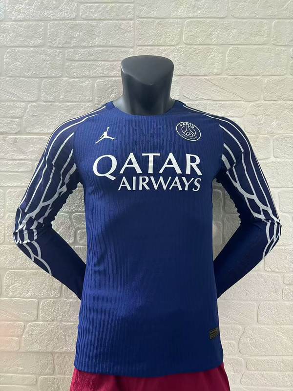 24-25 PSG fourth away long sleeve player version jersey