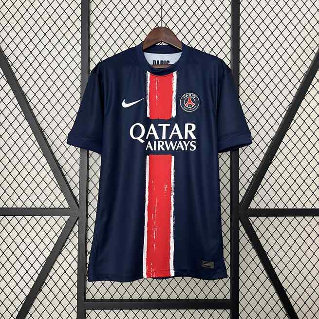 24-25 PSG home soccer jersey