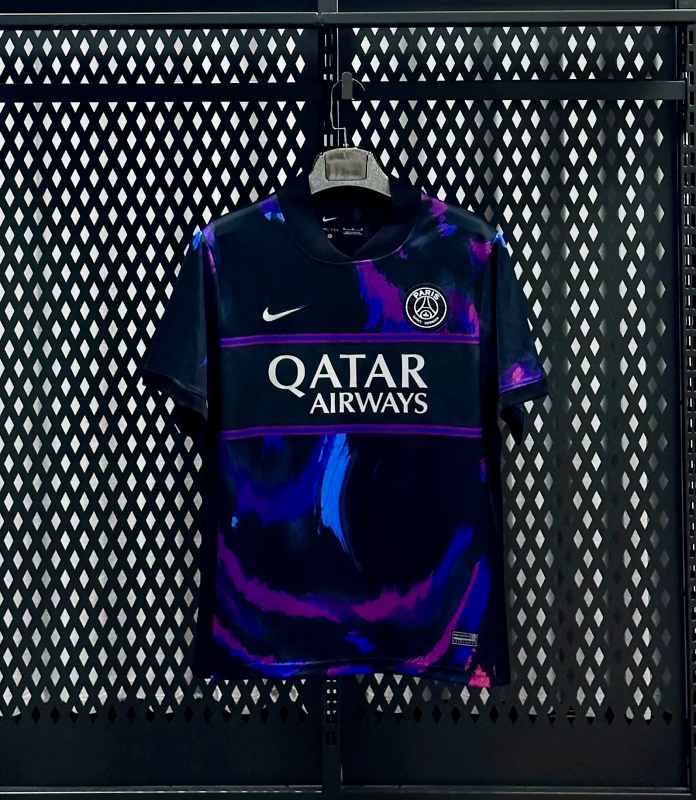 25-26 PSG Black Purple Special Jersey