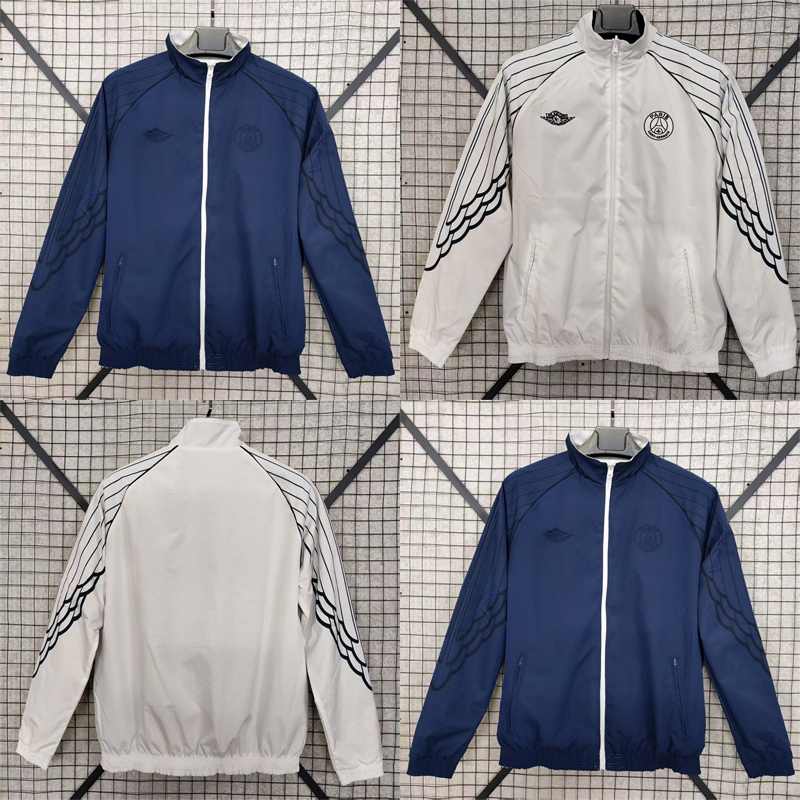 25-26 PSG Double sided Embroidered windbreaker