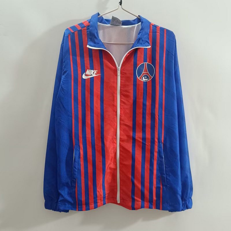 25-26 PSG blue and red windbreaker