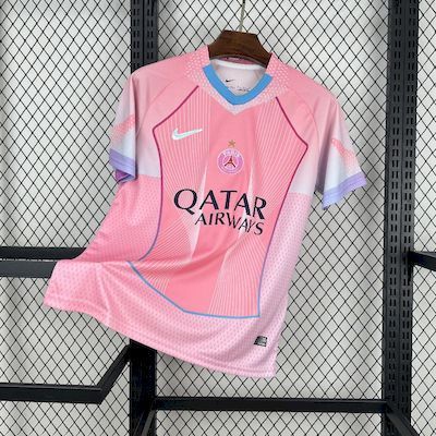 Maillot de football 25-26 PSG rose édition spéciale