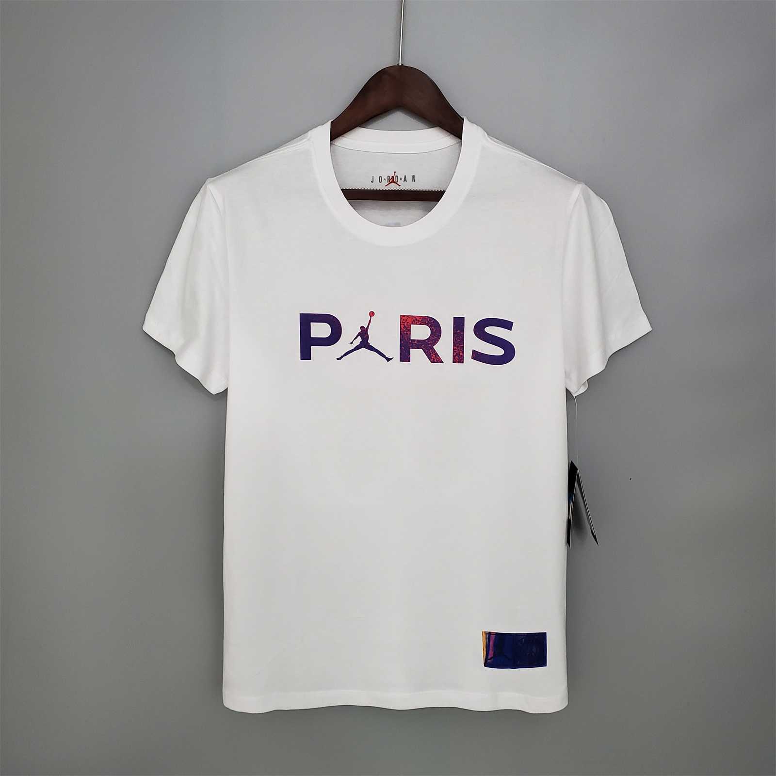 PSG Jordan white T-shirt