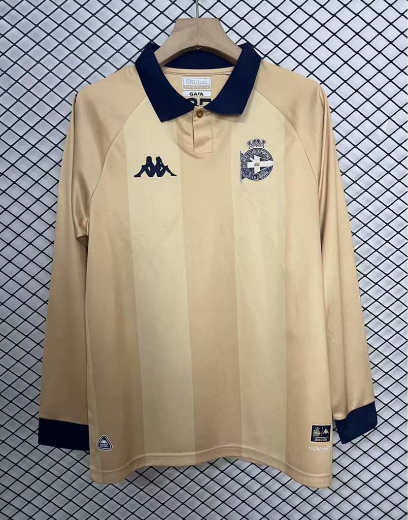 2025 Deportivo La Coruna Commemorative Edition Long Sleeve S-2XL 2025 拉科鲁尼亚 纪念版