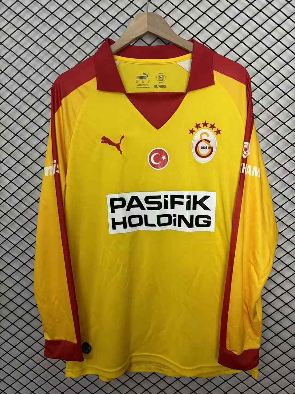 2026 Galatasaray Yellow Long Sleeves S-4XL 2026 加拉塔萨雷 黄色 长袖 S-4XL
