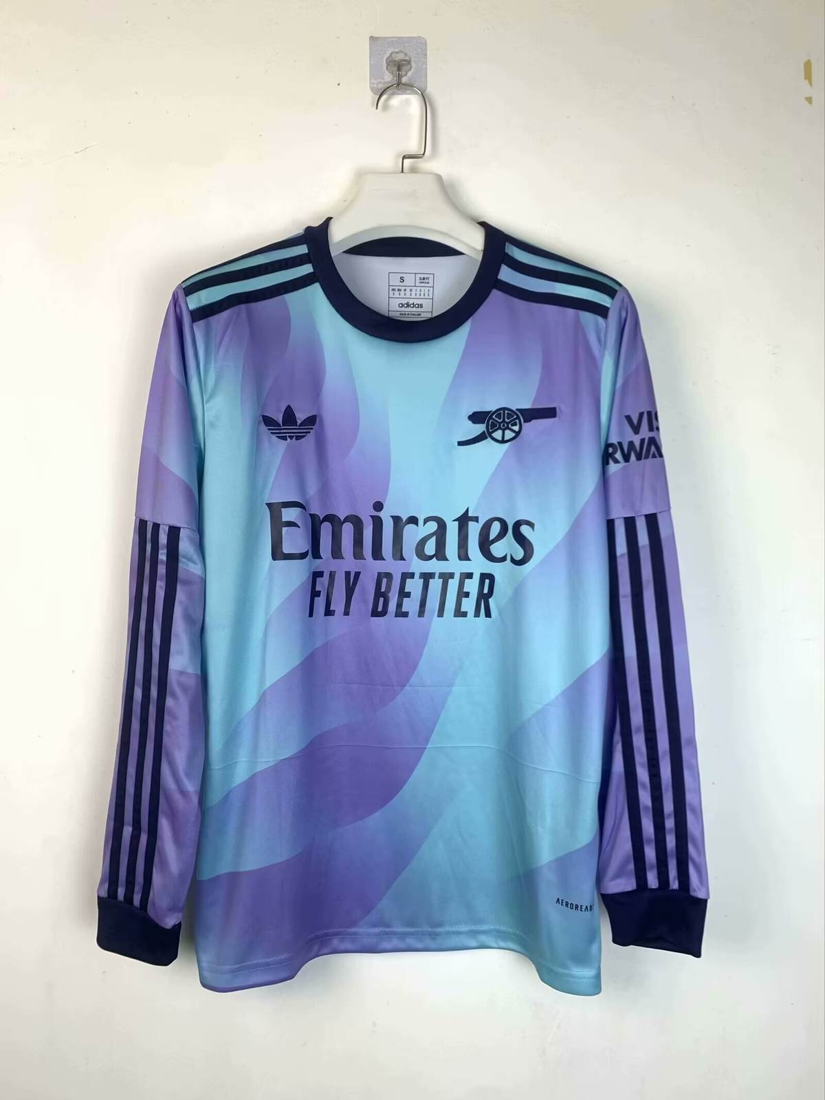 24 25 Arsenal third Away Long sleeve S-3XL 24 25 阿森纳 二客 长袖 S-3XL