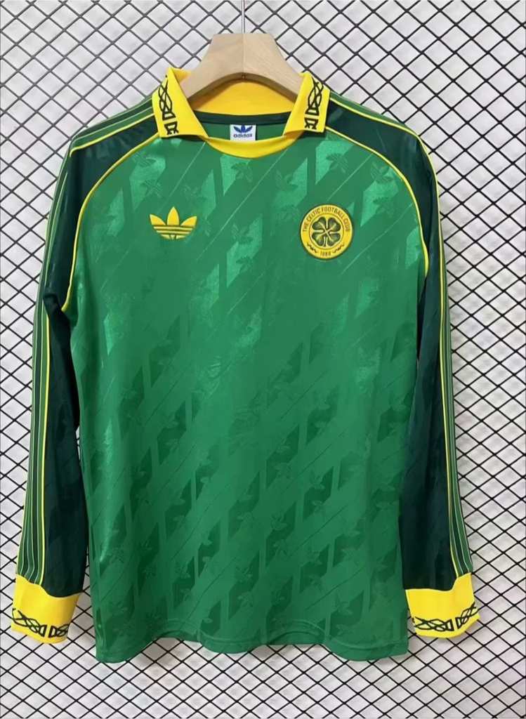 24 25 Celtic retro version green long sleeves 24 25 凯尔特人 复古版 长袖
